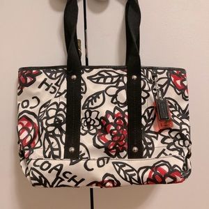 Coach poppy Tote